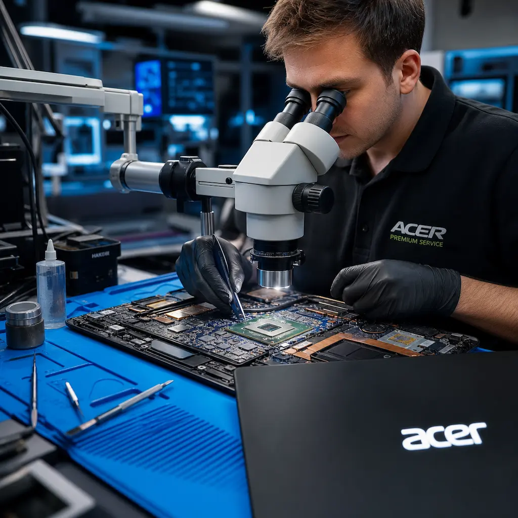 Замена видеокарты ноутбука Acer в Павловске
