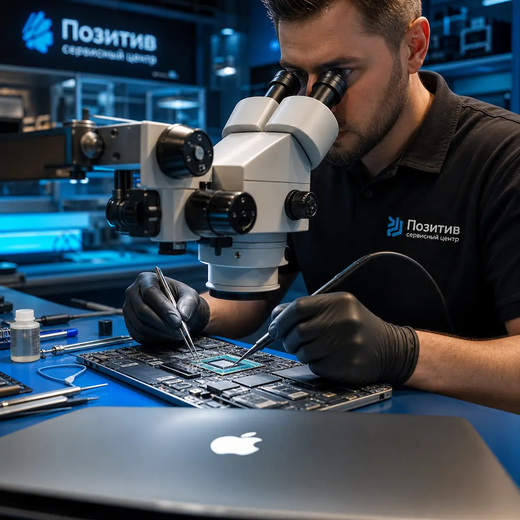 Замена видеокарты Apple MacBook в Павловске