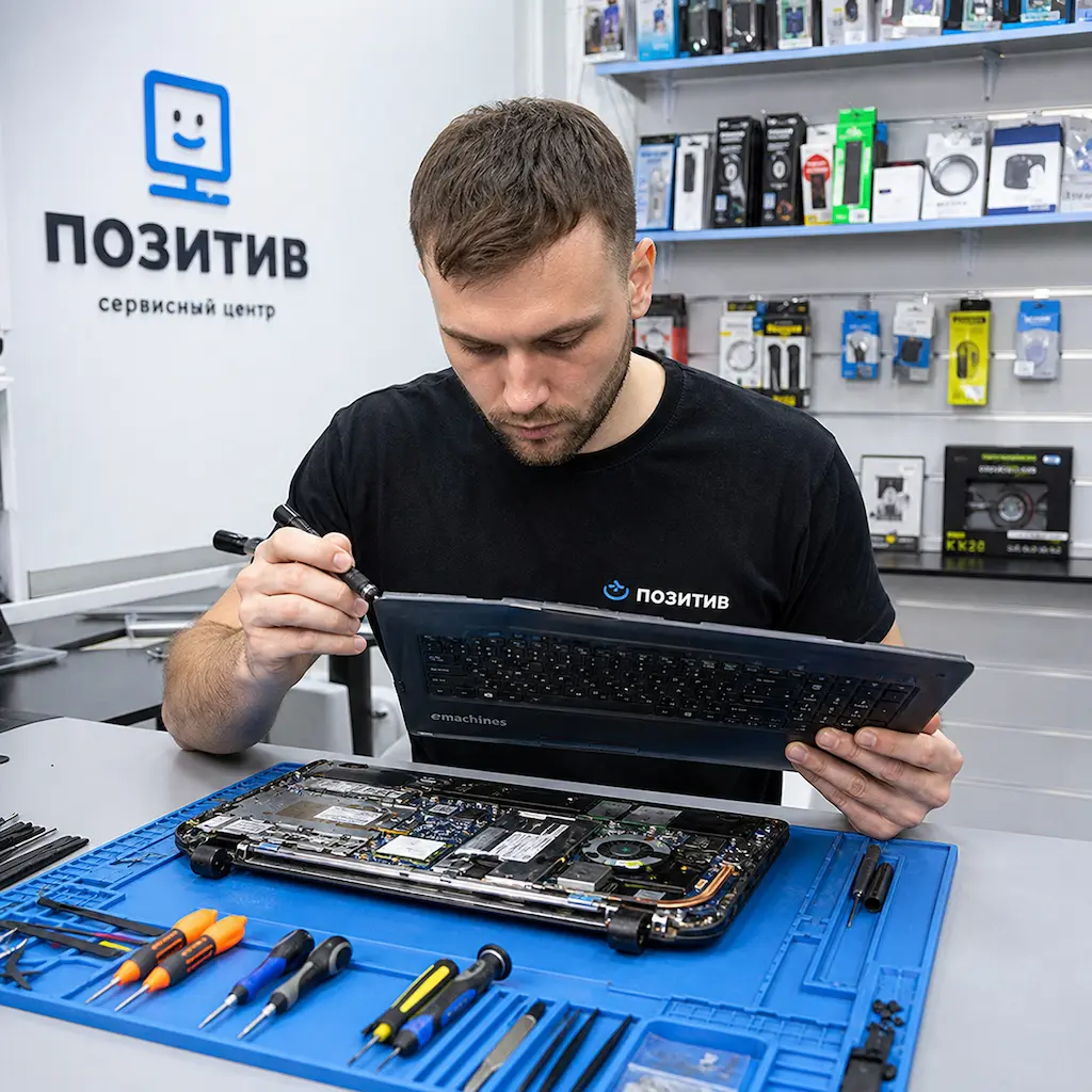 заменить клавиатуру на ноутбуке Emachines в Павловске
