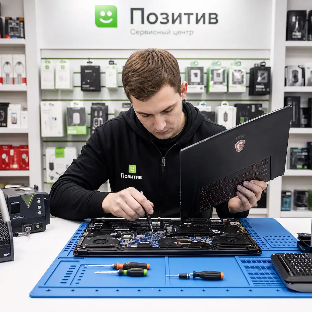 заменить клавиатуру на ноутбуке MSI в Павловске