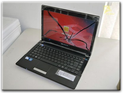 Замена матрицы Packard Bell в Павловске