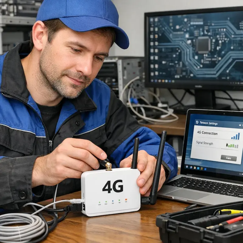 Настройка 4G модема в Павловске