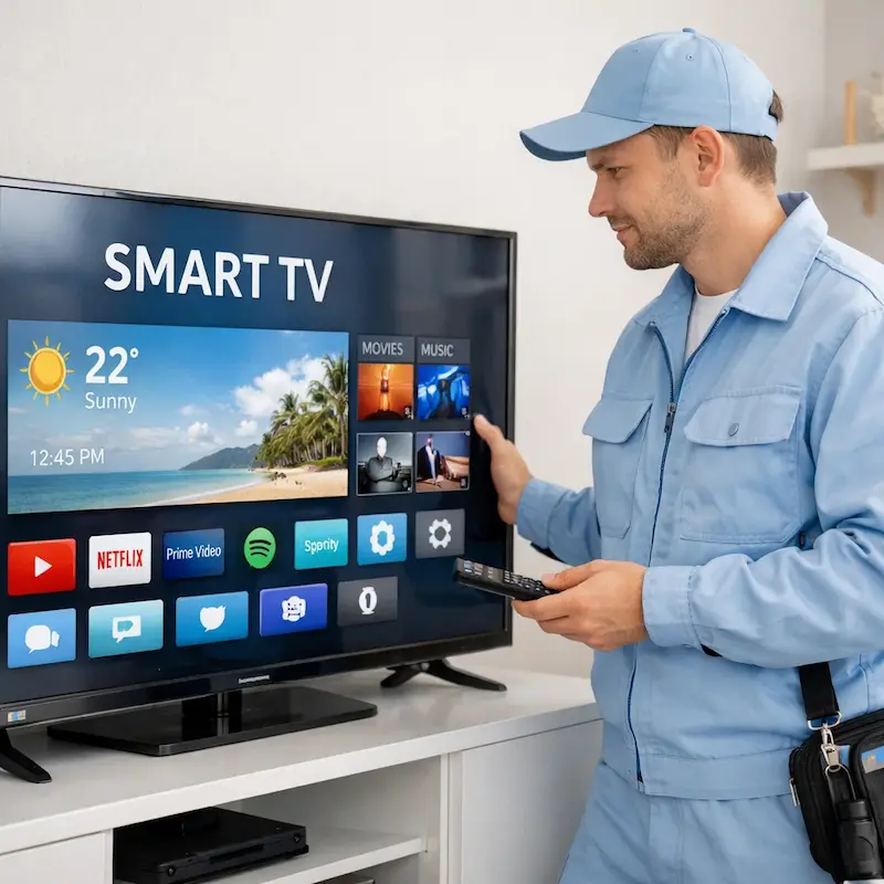 Настройка Smart TV в Павловске