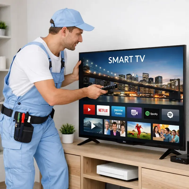 Как вызвать мастера для настройки Smart TV в Павловске