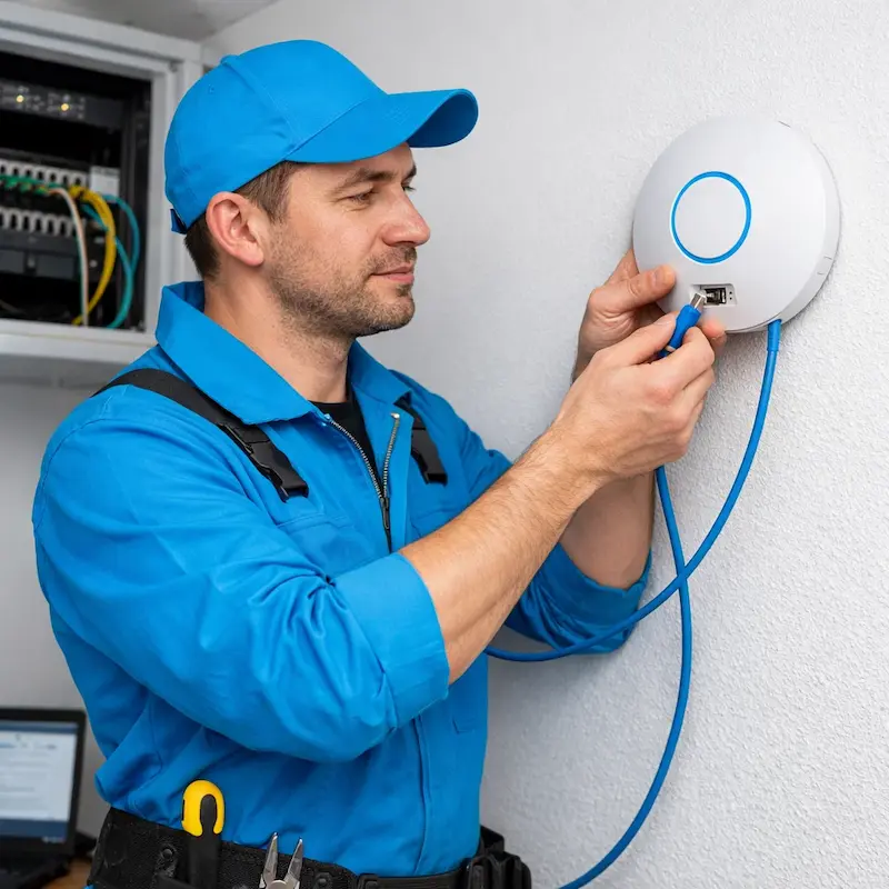 Подключение точки доступа в Павловске