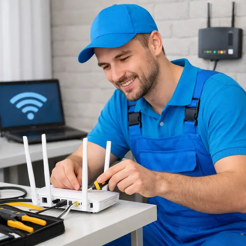 Настройка Wi - Fi в Павловске