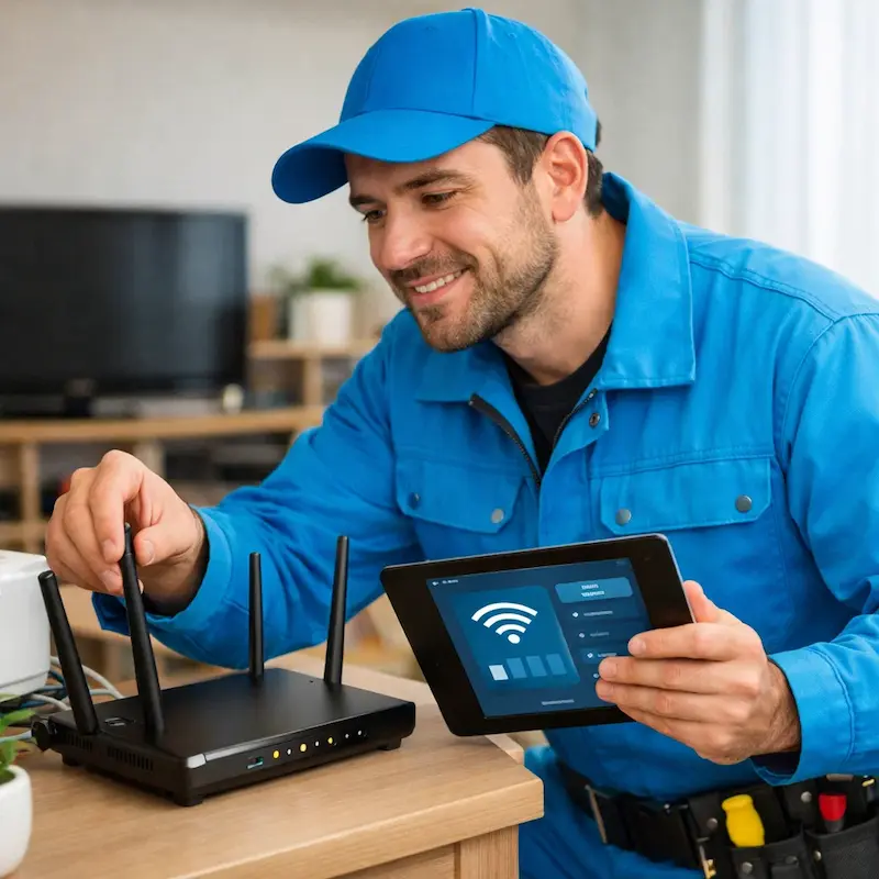 Настройка Wi-Fi для квартиры, дома и офиса в Павловске
