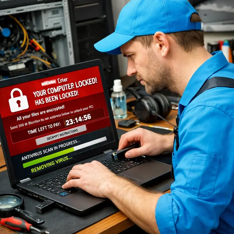 Удалить винлокер в Павловске